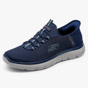 Skechers Men's Summits - High Range Slip-in Sneaker, 10.5, Navy