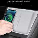 Model 3 Centre Control Wireless Charging MatCenter Console Wireless Charger Pad Compatible with Tesla Highland Model 3 2024 2025 2026