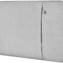17 inch Laptop Sleeve Case for HP 17.3 Laptop, HP Pavilion 17, HP Envy 17, ASUS Vivobook 17, Acer Chromebook 17, Dell Inspiron 17, Lenovo IdeaPad 17, Water-Resistant 17.3 Computer Carrying Bag, (Grey)
