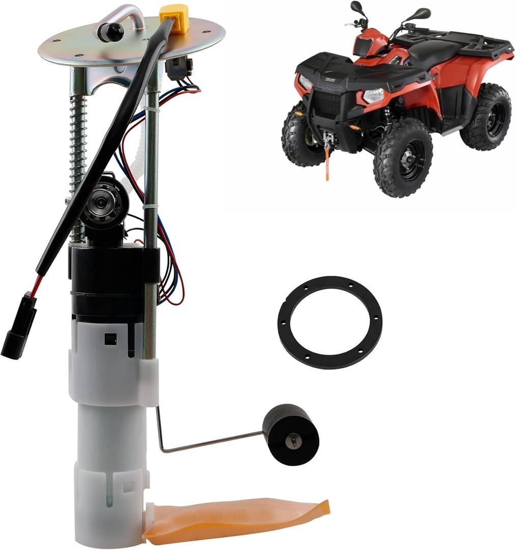 22520437 47-1041 Electric Fuel Pump Assembly Compatible with Polaris Sportsman 500 EFI 2006-2007, Polaris Sportsman 800 EFI 2005-2007 (6 Bolt Pattern)
