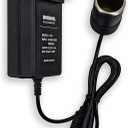 60W 5A AC to DC Converter, Car Cigarette Lighter Adapter, 110v/120v to 12v AC/DC Adapter Power Supply for Convert a Wall Outlet to a Car Cigarette Lighter Socket