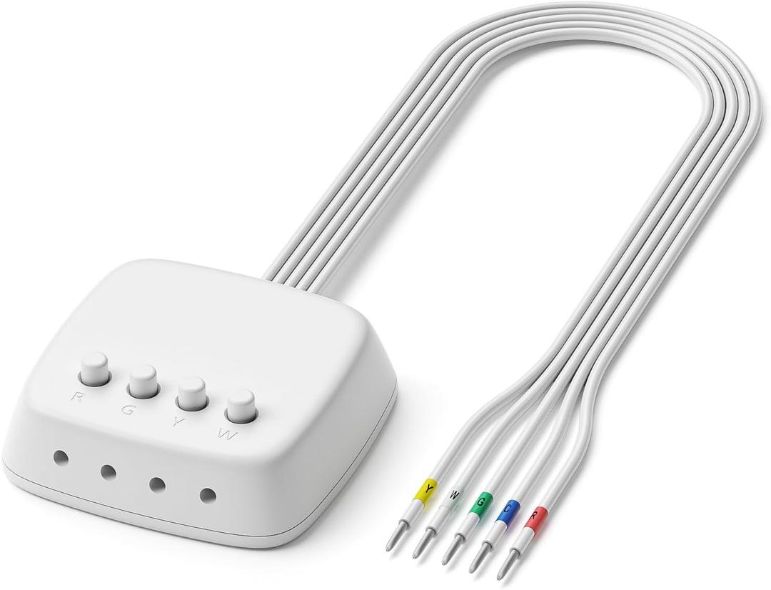 WUKUR Power Extender Kit for ecobee Smart Thermostat Premium, C-Wire Adapter Compatible with ecobee3 Lite, Premium, Enhanced, Essential, Lite, for ecobee4 and Smart Thermostats with Voice Control