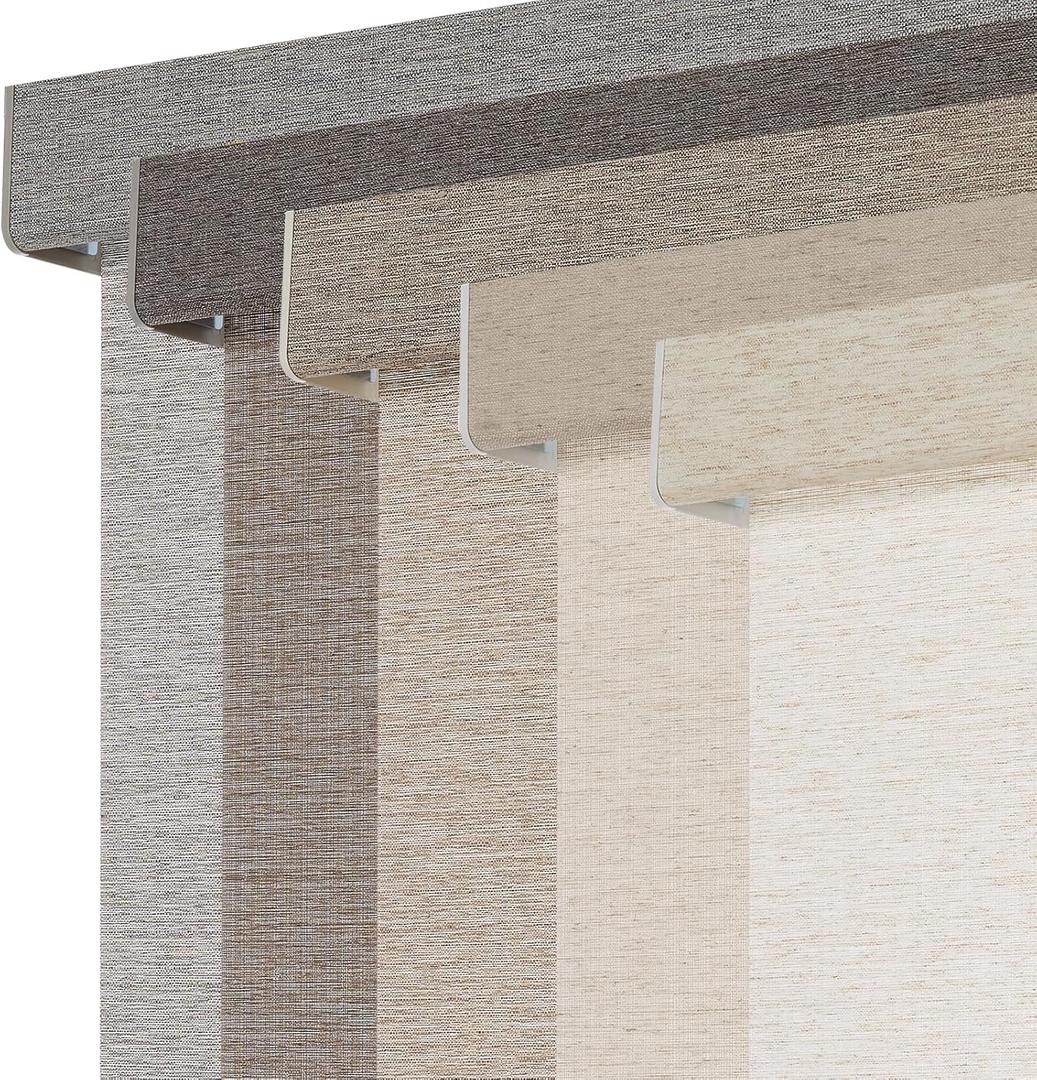 Persilux Light Filtering Roller Shades for Window Blinds,Cordless,Linen Fabric,Thermal Insulated Fabric UV Protection Shades for Home,Office,Bedroom,Door,Light Filtering-Cream,34 1/2" W X 64" H