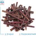 GigaBite Single Ingredient All Natural Free Range Bully Treats and Chews - Bully Sticks/Bladder Sticks/Beef Esophagus by Best Pet Supplies - Esophagus Sticks (6 Inch), Pack of 35