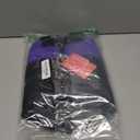 Gooby Padded Vest Dog Jacket - Purple, Medium - Warm Zip Up Vest Fleece Jacket with Dual D Ring Leash Water Resistant for Medium Dogs