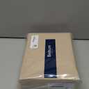 Bedsure 100% Washed Cotton Duvet Cover King Size - Frosted Almond Minimalist Cotton Duvet Cover Linen Like for All Seasons - GentleSoft Plain Simple Bedding (Frosted Almond, King, 104"x90")