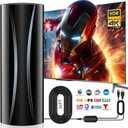 3200+ Miles Range TV Antenna,2026 Strongest Digital TV Antenna for Smart TV and Old TVs,Indoor Outdoor HDTV Antenna for Local Channels with Amplifier Signal Booster-36ft Coax Cable-Support 8K 4K 1080p