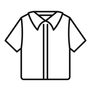 The Children's Place Short Sleeve Button Down Shirt, Size XL