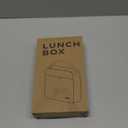 Lovoeo Lunch box Lunch bag for men women Insulated Lunchbox Lunch bags for Work Picnic Travel (Black)