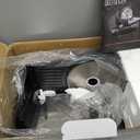 Chefman Electric Deli Slicer With Adjustable Slices, Stainless Steel Blades, Safe Feet - For Ham, Cheese, Bread, Fruit & Veggies