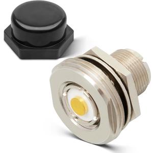 Anina NMO to UHF Female SO-239 Connector NMO Mount Assembly with Cover PL259 Adapter Short Type for VHF/UHF/Ham Radio Mobile Dual Band Antenna 5/8 Inch Mounting Hole 1 Inch Stud