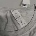 ODODOS Women's Side Ruched Muscle Tee PeachSoft Sleeveless Shirts Crew Neck Tank Tops, Heather Grey, X-Small