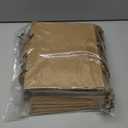 BagDream 8.6x4x7 25Pcs Brown Kraft Paper Bags with Handles, Heavy Duty Small Gift Bags for Party Favor, Retail, Merchandise, Soft Cloth Handle Sturdy Paper Sacks