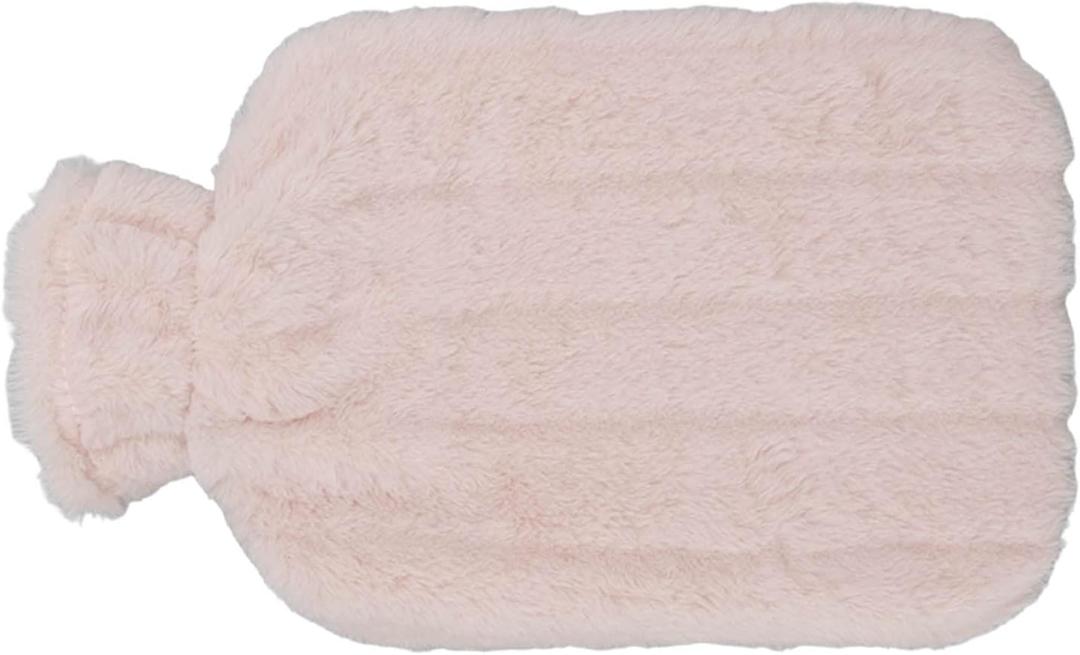 2L Heated Comfort Bag | Premium Insulated Hot Water Bottle with Cozy Knit Sleeve | Pain Relief & Warmth Therapy | Up to 8 Hour Effectiveness (Apricot)