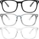 livho High Tech Blue Light Glasses - Advanced Blue Light Blocking Computer Glasses - Screen Fatigue & UV Protection (A1)