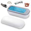 Ultrasonic Jewelry Cleaner, 49KHz Professional Ultrasonic Cleaner for Jewelry, Eyeglasses, Rings, Watches, Blade Razor, Denture, 304 Stainless Steel Tank 10OZ300ML)