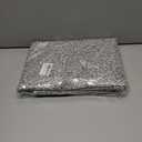 Heavy Duty Vinyl Tablecloth with Flannel Backing Waterproof Oil-Proof Plastic Table Cloth Stain-Resistant Wipeable Rectangle or Square Table Cover for Dining, Camping (Granite, 52X70 Inch)