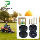 2 Pack 734-04155 Deck Wheel Kit with 734-0973 Deck Wheel Replace 734-04155 73404155, 734-0973 41434 7340973 for Cub Cadet GT1054 LGT1054 LTX1040 LTX1045 LTX1040 LTX1050KW LTX1046M Tractors