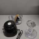 Amazon Basics Food Processor and Vegetable Chopper with 10 Cup Bowl, 2-Speed, 500 Watt Motor, Pulse Function, Dishwasher Safe Parts, Black