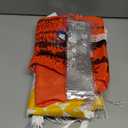 WonderBabe Girls Princess Costume Toddler Kids Theme Birthday Outfits Halloween Dress up Two-Pieces Crop Top Tassel Skirt Set (5-6 Years, Red)