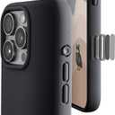 TineeOwl for iPhone 16 Pro Magnetic Case, Camera Control Button, Compatible with MagSafe, TPU, Minimalist, Slim/Thin, Grippy - Dune Series (Almost Black, iPhone 16 Pro)