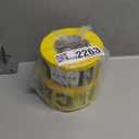 Cordova T15101 Bulk Pack 1.5-MIL Yellow Caution Barricade Tape, 3 in. x 1000 ft. Roll, 2-Pack