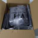 WESTERN HOME Cooling Elevated Dog Bed for Large Dogs, Portable Indoor & Outdoor Raised Dog Bed with Breathable Mesh, Chew Proof Pet Hammock Cots with Removable and Waterproof Bolsters (43.0"L x 31.0"W x 8.0"Th, Grey)