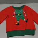 Toddler Boys Christmas Sweatshirts Boys Xmas Clothing Kids Long Sleeve Cotton Pullover Tops for Holiday Party, 3T