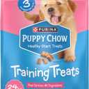 Purina Puppy Chow Training Treats, Healthy Start Salmon Treats - 24 oz. Pouch (EXP 10/22/26)