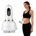 seektik Lymphatic Drainage Massager - Electric Anti Cellulite Massage Tool, Sculpt Machine & Fascia Blaster for Muscle Relief & Skin Tightening, Cordless Rechargeable Portable for Home/Commute