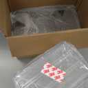 Yieach 2 Pack Acrylic Drawer Organizer With 6 Drawers,Stackable 11.1” Large Clear Storage Drawers and Makeup Organizer For Vanity,Bathroom Countertop,Cabinet,Pantry,Office Supply Storage Bins Drawers