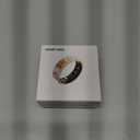 Smart Ring for Women Man, Enamel Flower Pattern Health Tracker Ring, Sleep&Exercise Monitor, IP68 Waterproof Activity Trackers, Fitness Ring with Charging Case and Ring Protector (12#)