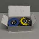 Flap Discs 40/60/80/120Grit, 4 1/2 x 7/8-Inch Flap Sanding Disc, Type 27 Zirconia Grinding Wheel for Stainless Steel, Sheet Metal one More nut (40+60+80+120 Grit, 20PCS)