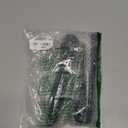 Facmogu 2PCS Fake Microphone Props, Plastic Pretend Play Microphone Prop, Realistic Simulate Speech Practice Prop, Faux Mic Props for Halloween, Christmas, Costume, Cosplay, Birthday Party - Black