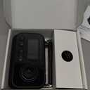 Ainostone Bluetooth Transmitter Receiver 3-in-1 Bluetooth 5.3 Audio Adapter for 2 Headphones with Bypass Volume Control ON/Off Switch LCD Display 3.5mm Aux/Optical/RCA for Home Stereo TV Speaker PC (All Black)