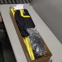 Flex Version 4 ft Pickleball Small Training Rebounder Net - Expandable to 10 ft for Double Player Practice - Outdoor Game - Fully Adjustable Regulation Height, Quick Setup (Yellow)