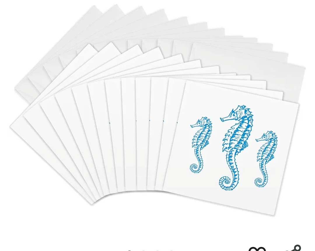 Sea Creature Greeting cards.