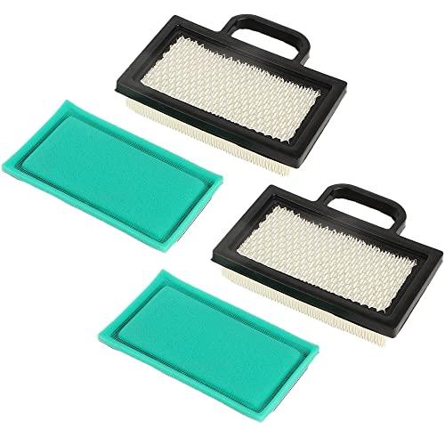 Air filter 499486 replace air filter 499486 499486S 698754 695667 for John Deere GY20575 GY21056 MIU11286 D140 L111 L118 L120 LA135 Z425 Intek Extended Life Series V-Twin 18-26 HP 1 pack