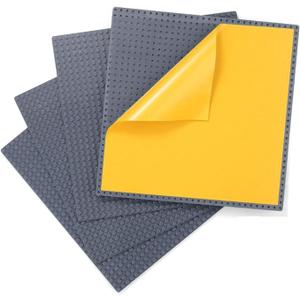 5 Pack Peel and Stick Baseplates, Stickers Baseplates, Compatible with All Major Brands - 10 inch x 10 inch