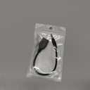 USB Female to 3.5mm Jack Male Audio Converter Adapter (Black)