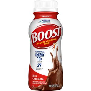 BOOST Original Nutritional Shake, Ready to Drink, Rich Chocolate, 2Pcs, BBD 10AUG2026