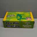 Liberry Kids Bowling Set, 10 Plastic Toy Bowling Pins & 2 Balls, Toddler Indoor Outdoor Sports Games, Educational Christmas Birthday Gifts for Boys Girls Ages 2 3 4 5 (White)