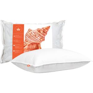 Canadian Down & Feather Co. 1 Pack Soft 625 Fill Power White Down Sleeping Pillow Standard Size - 500 Thread Count Shell 100% Cotton - Made in Canada