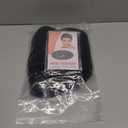 1/3 Ball Jointed Doll Wig Soft High Temperature Silk Doll Wig for Decoration (Black) Handcraft Materials