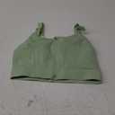 Adjustable High Impact Sports Bras for Women Zip Front Full Coverage and Lift Padded Compression Tops (XX-Large, Lime Green New)