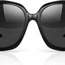 miyya Bug Eye Oversized Polarized Sunglasses Womens, Trendy Retro Sun Glasses for Women 2025, Oversized UV Protection Shades