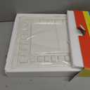 MEEDEN Ceramic Watercolor Palette: 33-Well Large Empty Professional Porcelain Paint Palette with Lid for Watercolor Acrylic Gouache, 13.5 x 10.8 Inch Mixing Tray for Studio