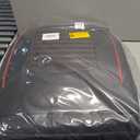 Car Seat Covers Fit for GMC Terrain 2010-2025 2026 Faux Full Set of Seat Cover Airbag Compatible Waterproof Seat Cushion(Black)-2 Rows 5 Seats