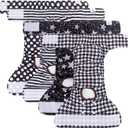 CuteBone Washable Female Dog Diapers 4 Pack Reusable Doggie Heat Diapers for Period FMG01XL