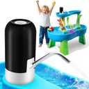 LBAIBB Water Table Pump for Step 2 - Cordless, Portable, Compatible with Most Water Tables - Pump for Water Table Toys Accessory for Kids Fun - Runs 3 Hours